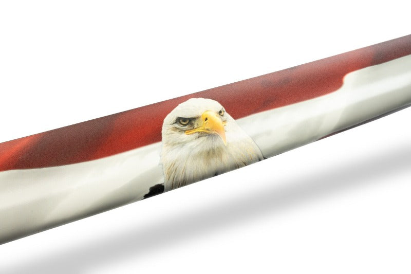 Husky Liners 14-21 Toyota Tundra Hood Shield - American Flag w/ Eagle