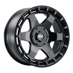 Weld Off-Road Ridge 20x9 - 8x165.1 BP - ET0 - 125.1mm CB - Satin Black Wheel