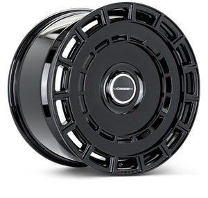Vossen HF-9 24x10 - 5x112 - ET5 - Deep - 66.56 - Gloss Black Wheel