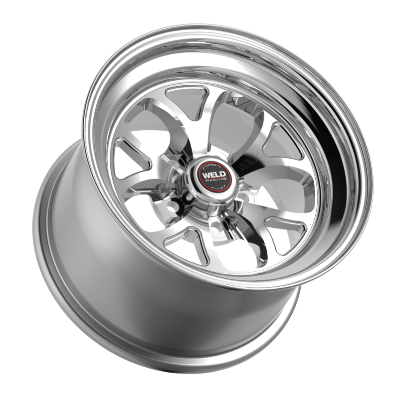 Weld S76 15x8 / 5x114.3 / 5.5 BS / 3.18 HB - Polished Center - Polished Shell - Non-BL Wheel