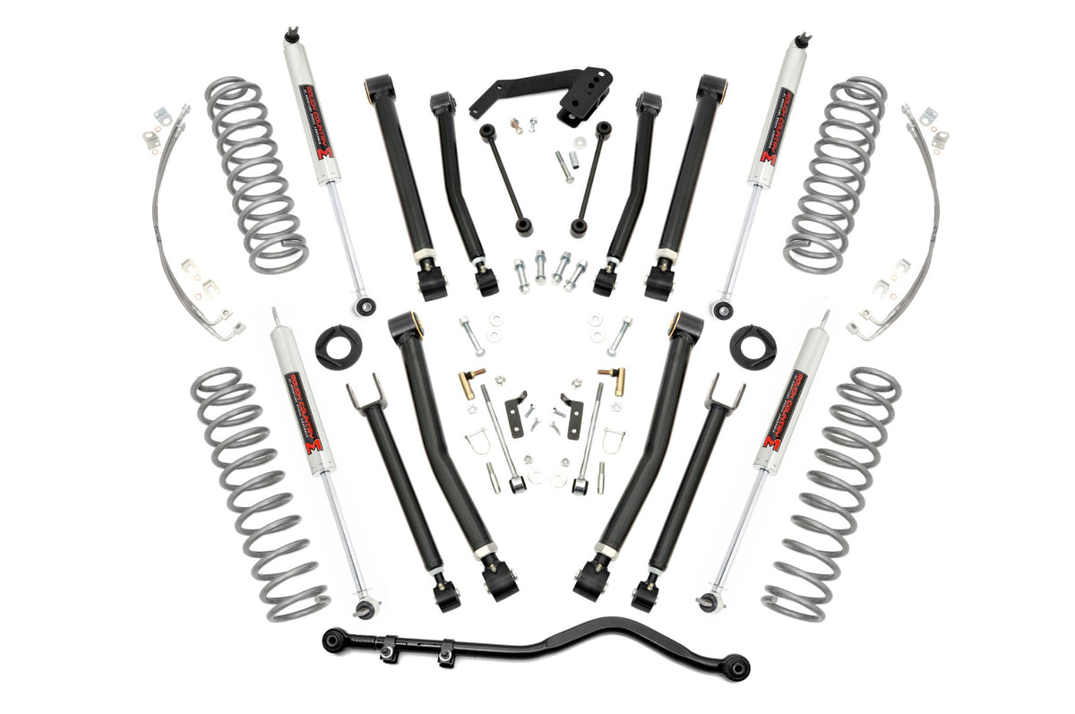 Rough Country 4 Inch Lift Kit 4-Door | X-Series | Jeep Wrangler JK 2WD/4WD (2007-2018)