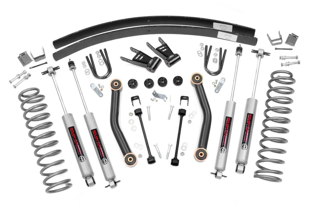 Rough Country 4.5 Inch Lift Kit Rear AAL | Jeep Cherokee XJ 2WD/4WD (1984-2001)