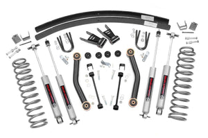 Rough Country 4.5 Inch Lift Kit Rear AAL | Jeep Cherokee XJ 2WD/4WD (1984-2001)