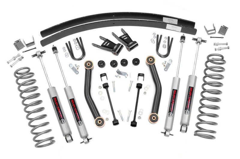 Rough Country 4.5 Inch Lift Kit Rear AAL | Jeep Cherokee XJ 2WD/4WD (1984-2001)