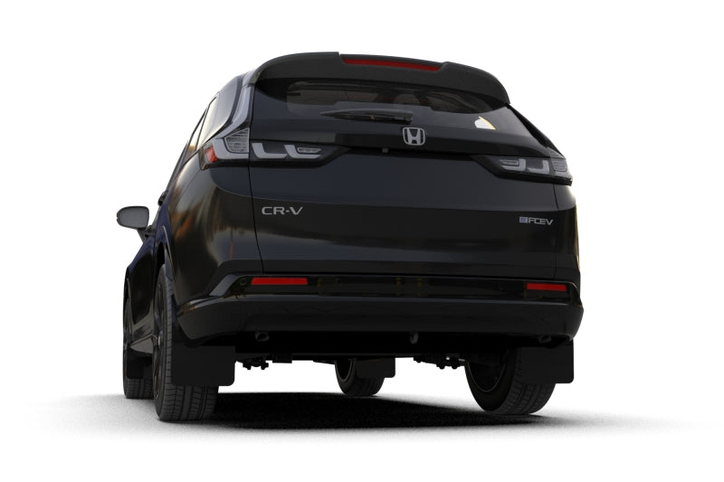 Rally Armor 23-26 Honda CR-V Black Mud Flap - Red Logo