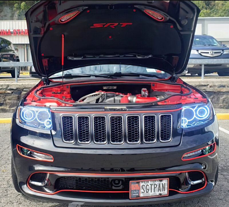 Oracle Jeep Grand Cherokee 11-13 Triple Halo Kit - ColorSHIFT