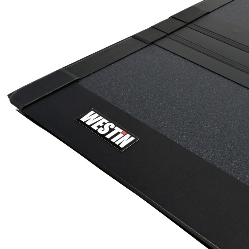 Westin 24-26 Toyota Tacoma 2WD/4WD 5ft. Bed Hard Tri-Fold Tonneau Cover - Black