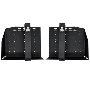 Go Rhino XVenture Gear Hard Case Mount Long 44in. (Mount ONLY for XRS/SRM Racks) - Tex. Blk