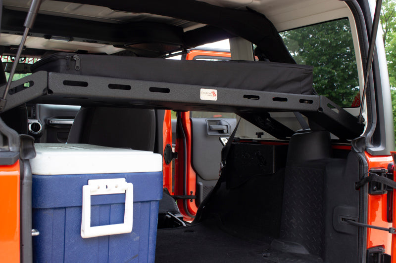 Fishbone Offroad 07-18 Jeep Wrangler JK 4 Door Fishbone Offroad Interior Storage Rack