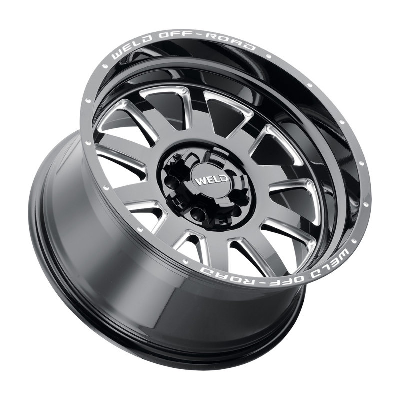 Weld Stealth 18x9 / 5x114.3 / 5 BS / 78.1 HB - Gloss Black Milled - Non-BL Wheel
