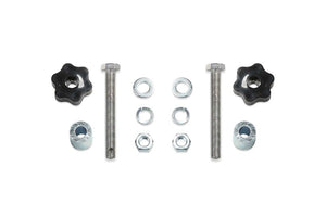 Fabtech 20-21 Jeep Gladiator 4WD Cargo Rack Hi-Lift Jack Mount Kit