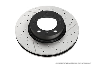 DBA 15-15 Mercedes-Benz C300 (w/Sport Package) Front Street Series OE Drilled & Slotted Rotor