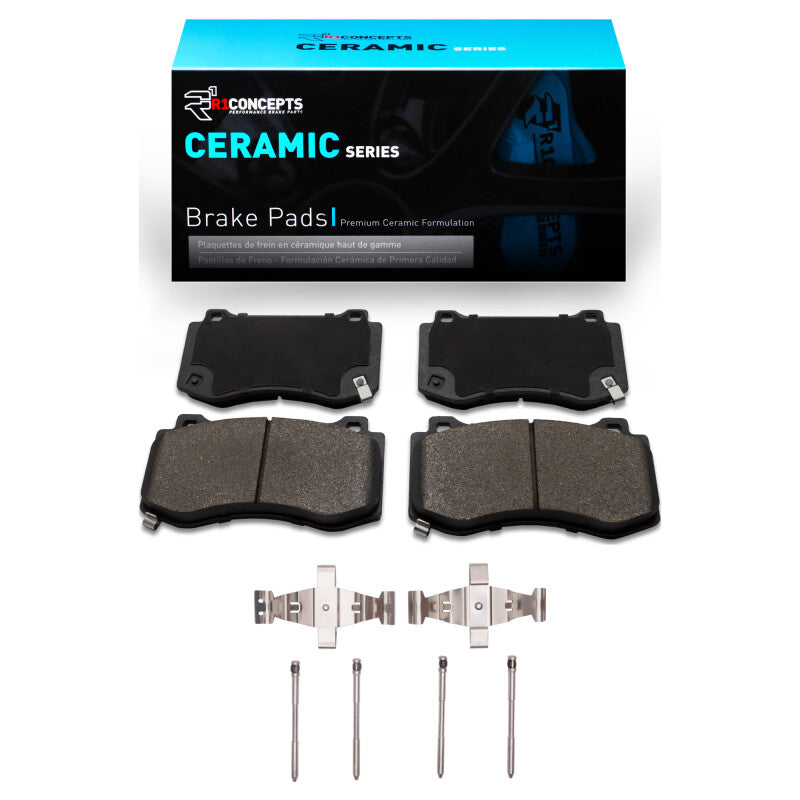 R1 2005-2023 Chrysler 300 Front R1 Ceramic Pads & Hardware Kit