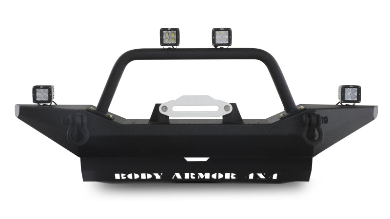 Body Armor 4x4 07-18 Jeep Wrangler JK Front Bumper Full Width