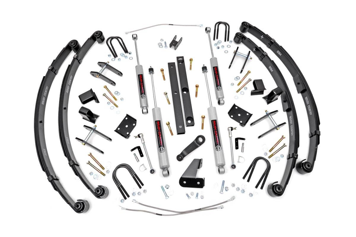 Rough Country 4.5 Inch Lift Kit | Jeep Wrangler YJ (87-95)