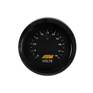 AEM 52mm Voltmeter Digital Gauge