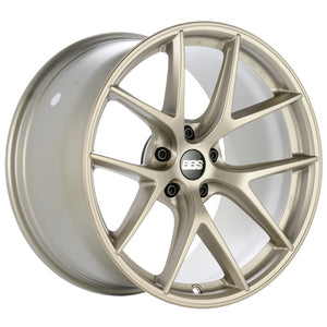 BBS Unlimited CI-R 19x10.5 ET78 (Face 1) Satin White-Gold Wheel