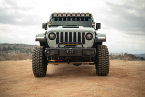 Dv8 18+ Jeep Wrangler JL / 20+ Jeep Gladiator JT OE Plus Front Bumper