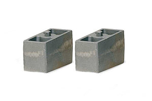 Fabtech 92-99 GM C1500 2WD Rear Leaf Spring Block Kit - 4in