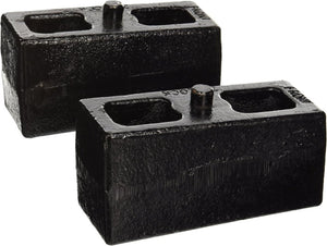 Fabtech 88-98 GM C1500 2WD Extra Cab Rear Leaf Spring Block Kit - 3in