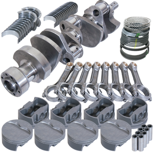 Eagle Chevy LT1350 1Pc 3.750in Crank 6.000in I-Beam Rods -5cc 4.030in Pistons Rotating Assembly