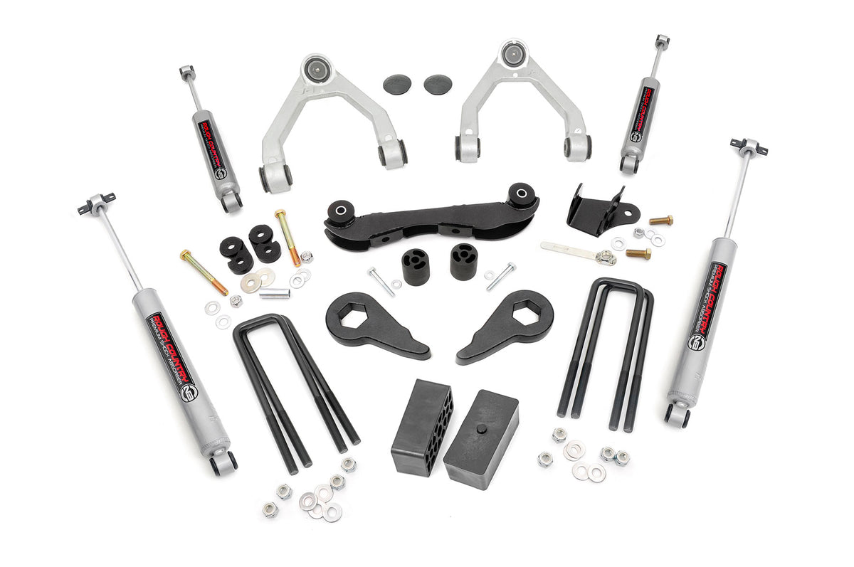 Rough Country 2-3 Inch Lift Kit | Chevy/GMC K1500 Truck/SUV (88-99) - Kit 16530