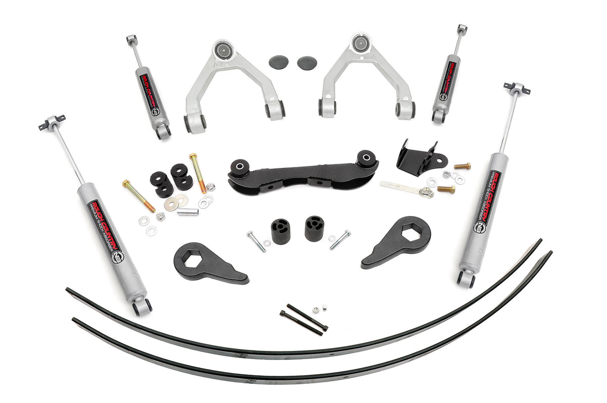 Rough Country 2-3 Inch Lift Kit | Chevy/GMC K1500 Truck/SUV (88-99) - Kit 17030