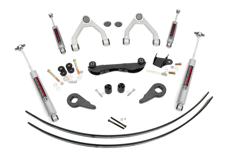 Rough Country 2-3 Inch Lift Kit | Chevy/GMC K1500 Truck/SUV (88-99) - Kit 17030
