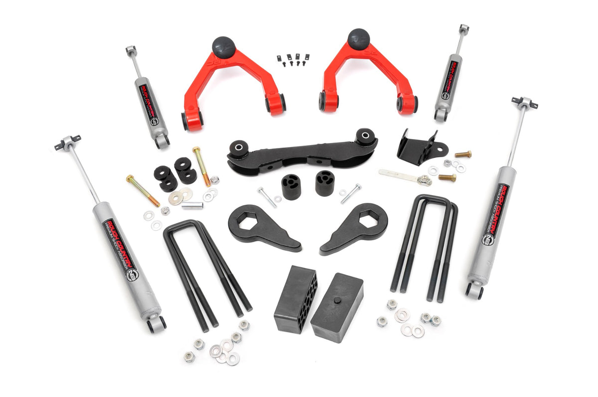 Rough Country 2-3 Inch Lift Kit | Chevy/GMC K1500 Truck/SUV (88-99) - Kit 16530