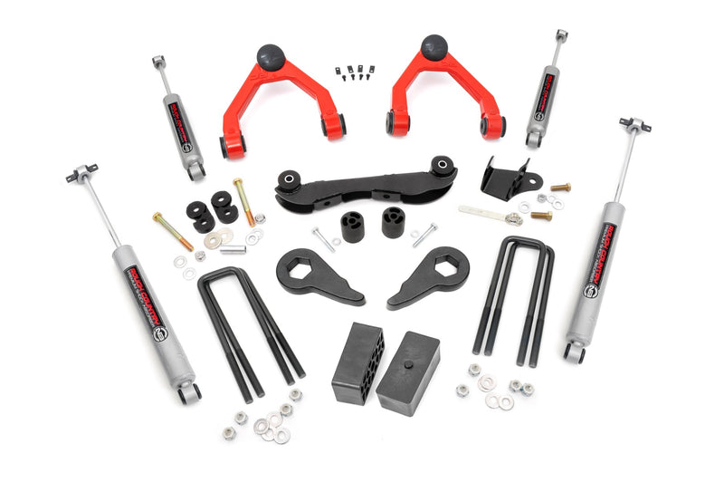 Rough Country 2-3 Inch Lift Kit | Chevy/GMC K1500 Truck/SUV (88-99) - Kit 16530