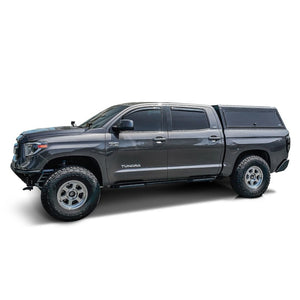 Westin EXP Truck Cap COMPLETE KIT A + BS (07-21 Toyota Tundra CrewMax 5.5ft. Bed) - Black