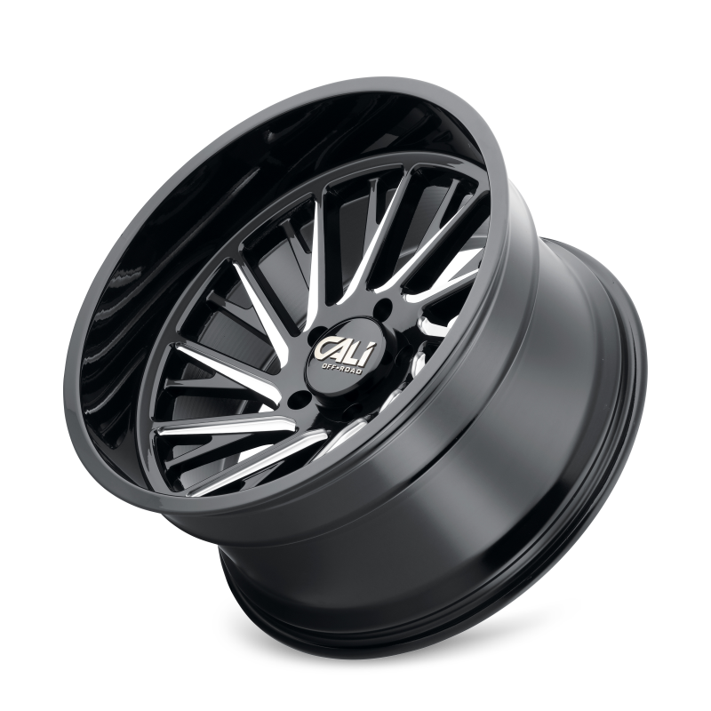 Cali Off-Road 9114 Purge 20x12 / 8x170 BP / -51mm Offset / 125.2mm Hub Gloss Black Milled Wheel