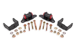 BMR 14-19 Chevrolet Corvette C7 Polyurethane Transmission/Differential Mount - Black Hammertone