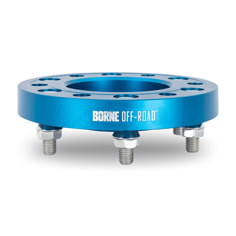 Mishimoto Wheel Spacers - 6x139.7 - 78.1 - 38.1mm - M14x1.5 - Blue
