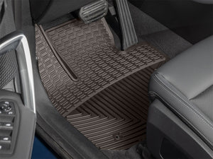 WeatherTech 23-26 BMW X1 28i 1st Row Front All-Weather Floor Mats - Cocoa
