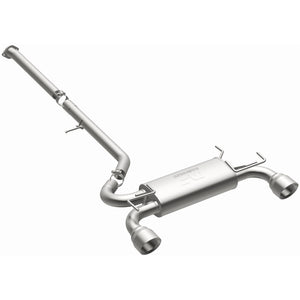 MagnaFlow Cat-Back 03-09 Nissan 350Z Street SS 2.5in Dual Split Rear Exit Polished 4.5in Tips