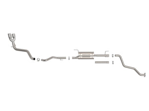 aFe 24-25 Toyota Tacoma L4-2.4L (t) Vulcan Series 2.5in to 3in Cat-Back w/ Polished Tip