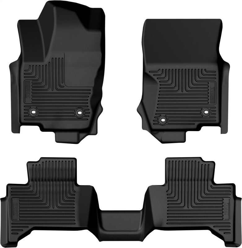 Husky Liners 2024 Lexus GX550 Weatherbeater Combo Black Floor Liners