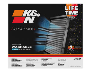 K&N 19-25 Toyota Supra / 20-25 BMW M3 Cabin Air Filter