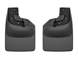 WeatherTech 2017+ Ford F250/350/450/550(Fits W/OEM Fender Flares/Lip ONLY) No Drill Mudflaps FRONT
