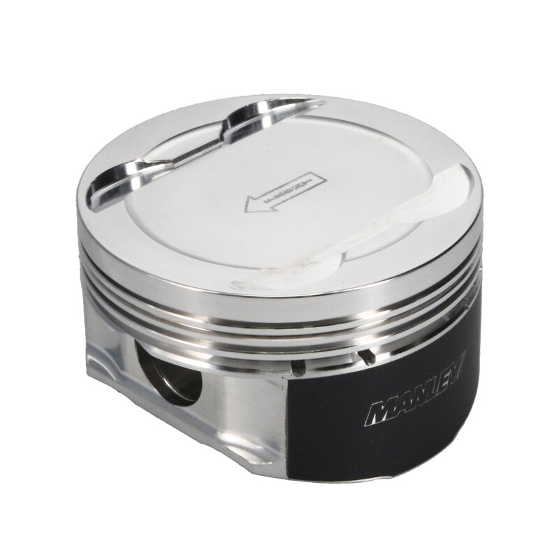 Manley Ford 3.7L DOHC Cyclone V6 Piston Set - 3.780in Bore 1.239in CH, -5.00 CC