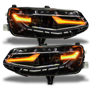Oracle 19-21 Chevy Camaro LS/LT RGB+A Headlight DRL Kit - ColorSHIFT w/ 2.0 Controller