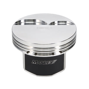 Manley Chevrolet LS Piston Set - 4.080in Bore 1.304in CH, -4.00 CC