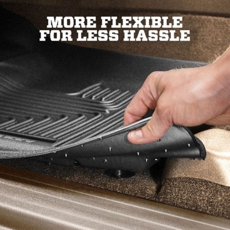 Husky Liners 15-19 F-150 SuperCab Weatherbeater Black Front & 2nd Seat Floor Liners