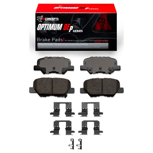 R1 13-25 Mazda 6 Rear Optimum OE Brake Pads & Hardware Kit