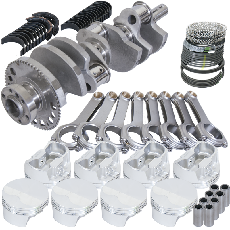 Eagle Chevy LS7 4.000in Crank 58 Tth Reluctor 6.125in H-Beam 4.125in Pistons Rotating Assembly