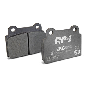 EBC Racing 08-16 Mitsubishi Lancer Evo X RP-1 Race Rear Brake Pads