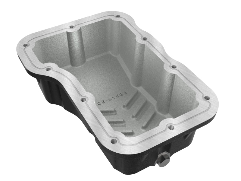 aFe POWER Transmission Pan Jeep Wrangler (JL) 18-25 L4-2.0L- Black
