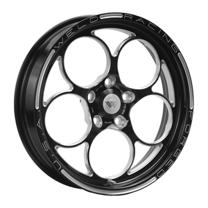 Weld Magnum Frontrunner 17x4.5 / 5x4.5 / 2.25 BS / 3.07 HB - Gloss Black Milled - Non-BL Wheel
