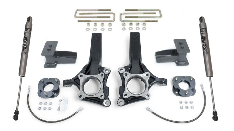 MaxTrac 09-13 Ford F-150 2WD 6.5in/4in MaxPro Elite Spindle Lift Kit w/FOX Shocks